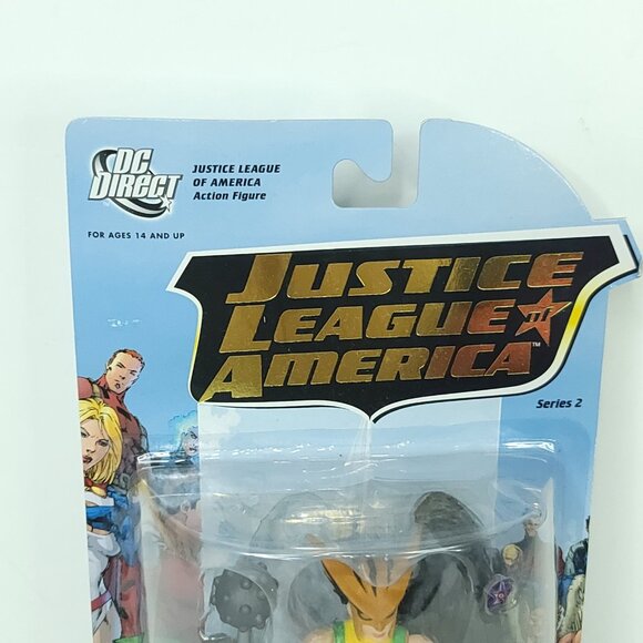 DC Direct Toys Collectibles Justice League of America Hawkgirl 7” Figure NEW - Picture 3 of 4